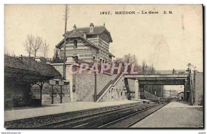 CPA Meudon La Gare