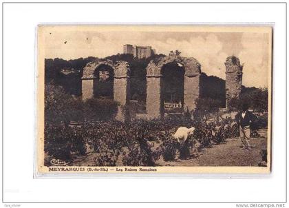 13 MEYRARGUES Ruines de l'Aqueduc Romain, animée, ed CIM, 193?