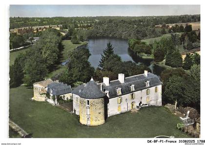 DK-BFP1-0895-87 - MEZIERE-SUR-ISSOIRE - En avion au-dessus - Chateau de la cote