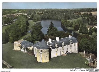 DK-BFP1-0896-87 - MEZIERE-SUR-ISSOIRE - En avion au-dessus - Chateau de la cote