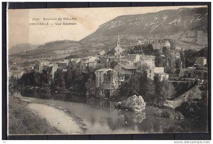 12 - Environs de Millau - Creissels - Vue générale