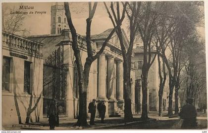 Aveyron - Millau - La Maison du Peuple - Ambulant Millau à Béziers - Carte Postale pour Paris