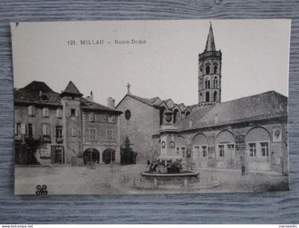 Cpa Millau (12) notre dame
