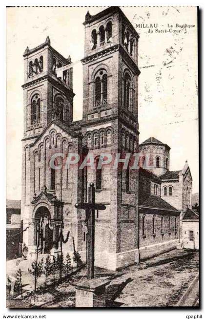 CPA Millau Basilique du Sacre Coeur