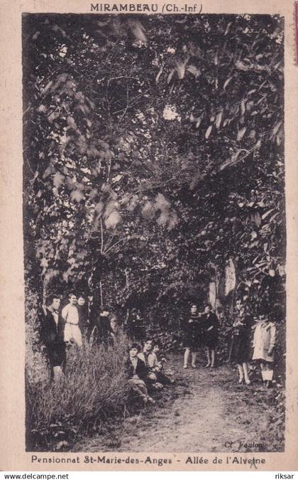 MIRAMBEAU(PENSIONNAT) ARBRE