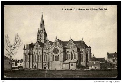 44 Missillac 3. MISSILLAC (Loire-Inf) - L'Eglise (C?t? Est) eglise D44D K44161K C44098C RH010142