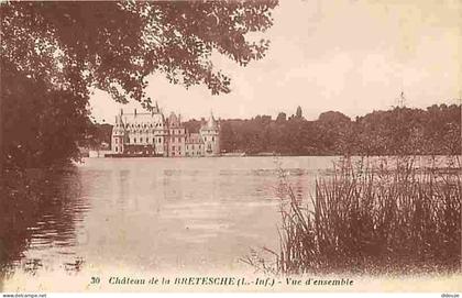 Carte Postale Ancienne - 44 - Missillac - Château de la Bretesche - Vue d'ensemble - CPA - Voir Scans Recto-Verso - Posc