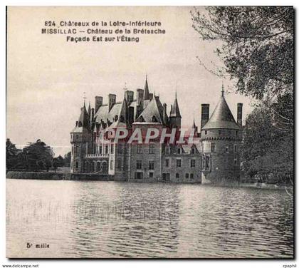 CPA Chateau de la Loire Interieure Missillac Chateau de la Bretesche Facde Est sur l Etang