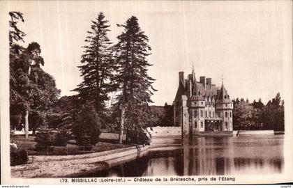 CPA Missillac Chateau de la Bretesche Pris de l Etang