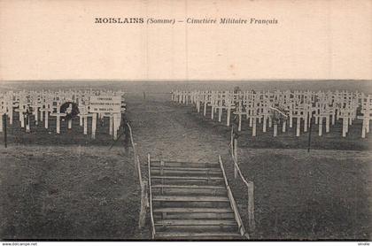25-2754 : MOISLAINS. CIMETIERE MILITAIRE FRANCAIS