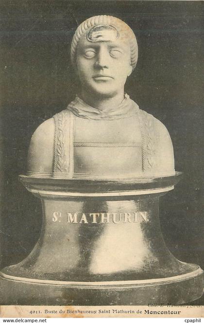 CPA Buste du bienheureuse mathurin de monconTour