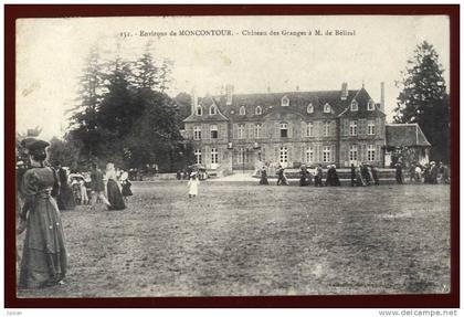 cpa  du 22  environs de Moncontour  Château des Granges à M de Bélizal       FRVA7