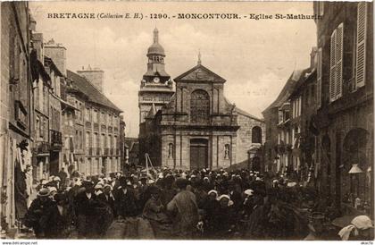 CPA MONCONTOUR - Église St-Mathurin (381985)