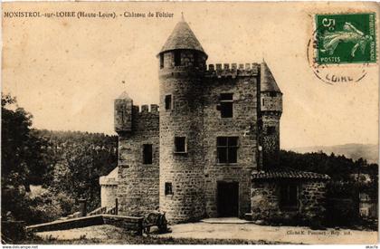 CPA MONISTROL-sur-LOIRE - Chateau de Foltier (517100)