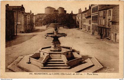 CPA MONISTROL-sur-LOIRE - Place Neron (517319)