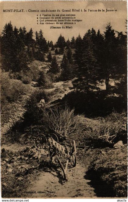 CPA MONT-PILAT - Chanson du PILAT (487247)