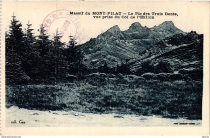 CPA MONT-PILAT - Massif du MONT-PILAT - Le Pic des Trois Dents (487873)