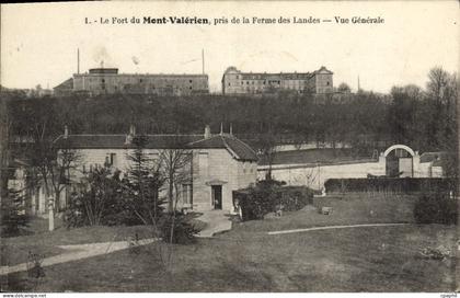 CPA Le Fort Du Mont Valerien Pris De La Ferme Des Landes Vue Generale