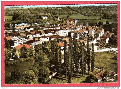 82 MONTAIGU-de-QUERCY - Vue générale aérienne