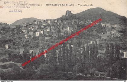 Montaigut-le-Blanc - Vue générale - Montaigut - (63) Puy-de-Dôme