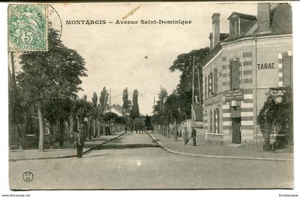 CPA - Carte Postale - France - Montargis - Avenue Saint Dominique ( I11100)