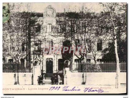 CPA Montauban Lycee Ingres