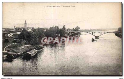 CPA Montauban Nouveau Pont