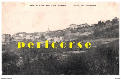 83  Montauroux  Vue Générale