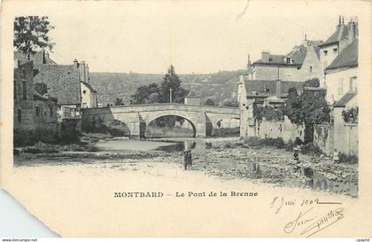 CPA Montbard Le Pont de la Brenne