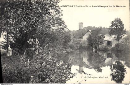 CPA MONTBARD mirages de la Brenne