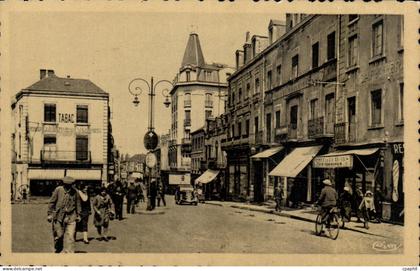 Montceau les Mines CPA Place de la gare