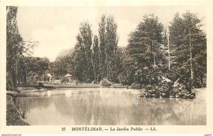 CPA Montelimar Le Jardin Public