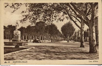 CPA Montelimar Les Allees