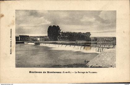 CPA Montereau Le Barrage De Varennes