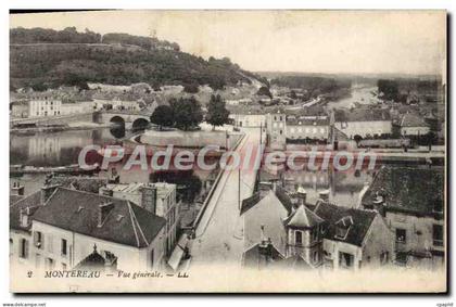 CPA Montereau Vue Generale