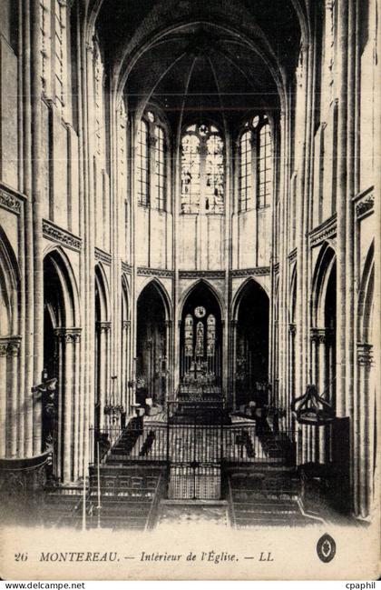 Montereau - L Eglise - CPA