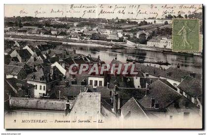 Montereau - Panorama sur Surville - CPA