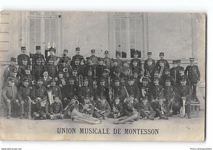 CPA 78 Montesson - Union musicale de Montesson