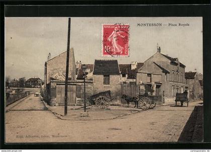CPA Montesson, Place Royale