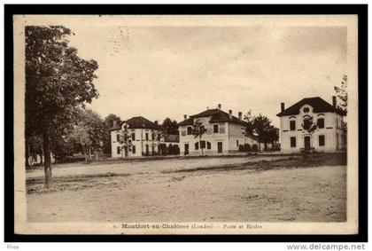 40 Montfort-en-Chalosse poste ecole sépia D40D K40194K C40194C RH065998