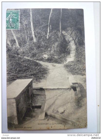 MONTFORT-EN-CHALOSSE  (Landes) :  La  FONTAINE