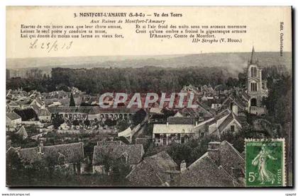 Montfort l'amaury CPA Vu des Tours
