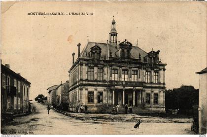CPA MONTIERS-sur-SAULX - L'Hotel de Ville (391577)