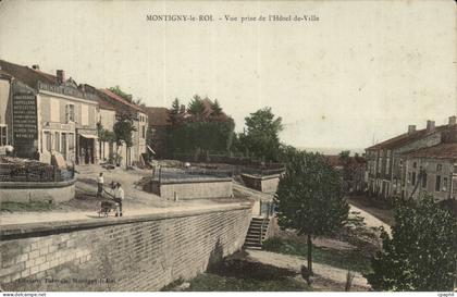 Montigny le Roi CPA Vue prise de l'Hotel de ville