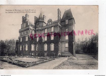 28 - MONTIGNY SUR AVRE- CHATEAU DE MONTUEL -