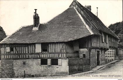 Montivilliers CPA Rue vieille cohue Vieille maison