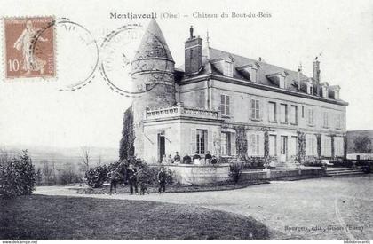 D60 - MONTJAVOULT < VUE ANIMEE DU CHATEAU DU BOUT-DU-BOIS (Propriétaires et Personnel)