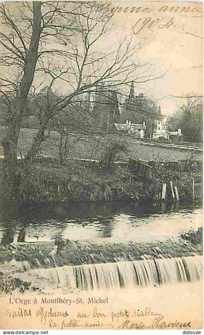 Carte Postale Ancienne - 91 - Montlhéry - L'Orge à Montlhéry St Michel - CPA - Voir Scans Recto-Verso - Poscard - Carta