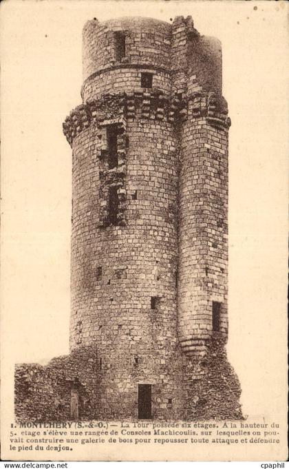Montlhery - La Tour - CPA