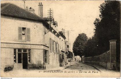 CPA Montlignon Rue de Paris (1319272)